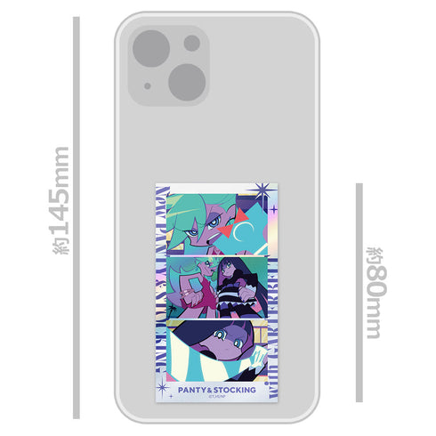 『New PANTY & STOCKING with GARTERBELT』サムネイルキラステッカーセット パンティ&ストッキング