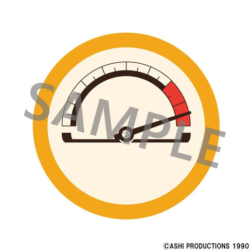 『NG騎士ラムネ&40』缶バッジセット 熱血メーター&血圧メーター