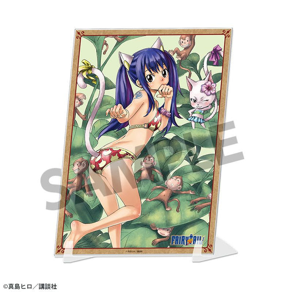 『FAIRY TAIL』ビジュアルアクリルプレート ウェンディ・マーベル