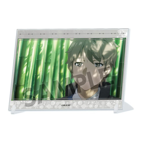 『青春ブタ野郎はサンタクロースの夢を見ない』A6ビジュアルアクリルプレート 梓川咲太