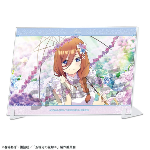 『五等分の花嫁*』A6ビジュアルアクリルプレート vol.1 中野三玖