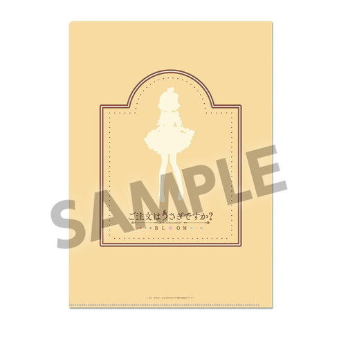 『ご注文はうさぎですか? BLOOM』描き下ろしクリアファイル シャロ