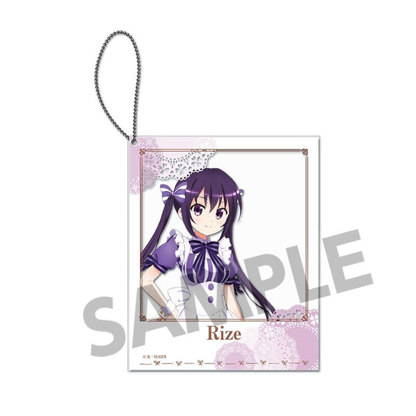 『ご注文はうさぎですか? BLOOM』描き下ろしポラロイド風アクリルキーホルダー リゼ