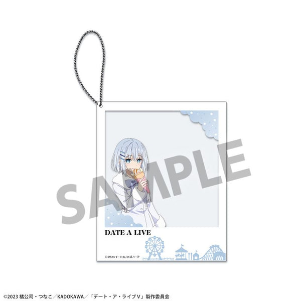 『约会大作战V』全新绘制宝丽来风亚克力钥匙扣 鹞一折纸 游乐园约会版