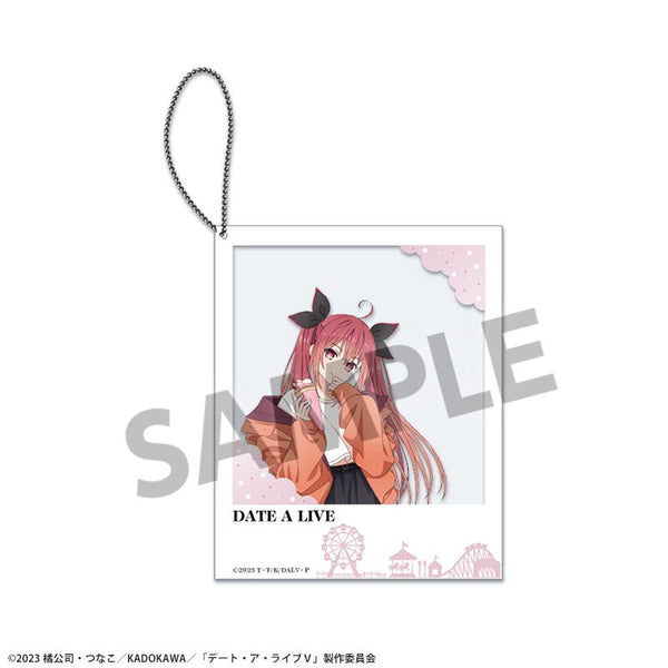 『约会大作战V』全新绘制宝丽来风格亚克力钥匙扣 五河琴里 游乐园约会版