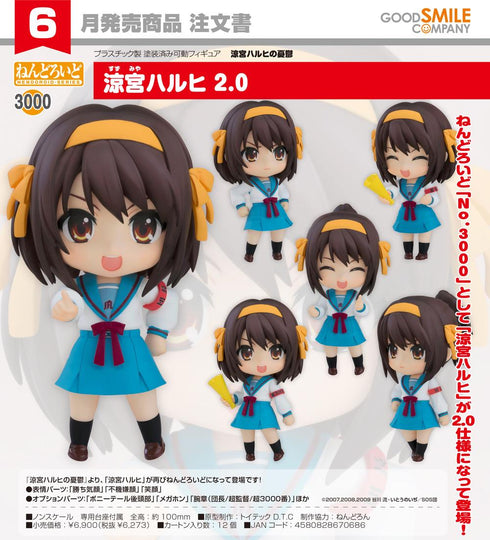 『涼宮ハルヒの憂鬱』ねんどろいど 涼宮ハルヒ 2.0