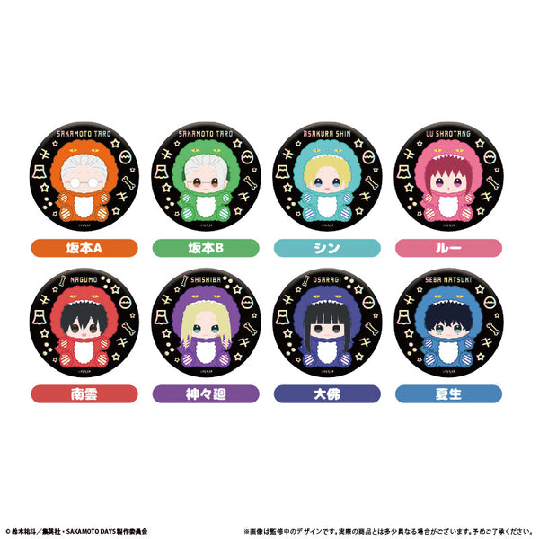 『SAKAMOTO DAYS』着ぐるみラメ缶バッジ 恐竜モチーフ Ver.【BOX】