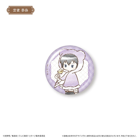 『家庭教師ヒットマンREBORN!』レトロちっく缶バッジ クマケープ Ver.【BOX】