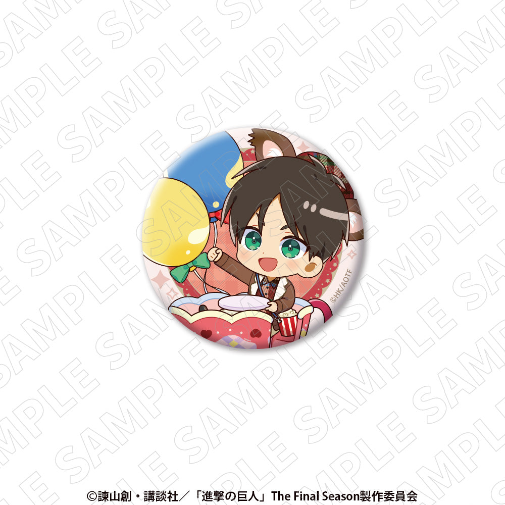 進撃の巨人』ミニキャラ缶バッジ(エレン) – Anime Store JP