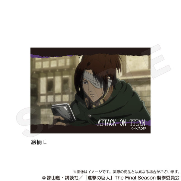 『進撃の巨人』場面写アクリルブロック 絵柄L