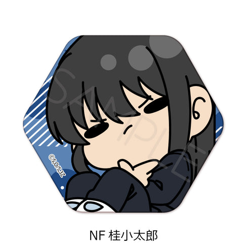 『3年Z組銀八先生』六角形缶バッジ mochochoシリーズ第2弾 NF 桂小太郎