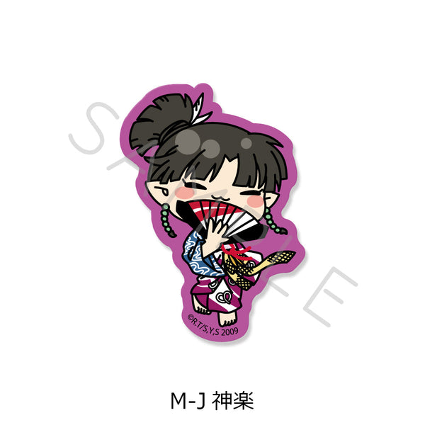 『犬夜叉』クリアカードステッカー M-J 神楽