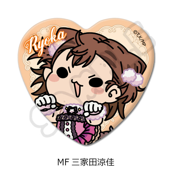 『メダリスト』ハート型缶バッジ MF 三家田涼佳