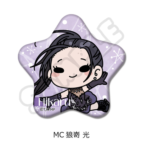 『メダリスト』星型缶バッジ MC 狼嵜光