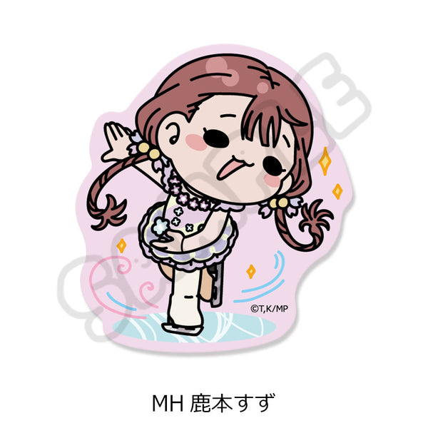 『メダリスト』クリアカードステッカー MH 鹿本すず