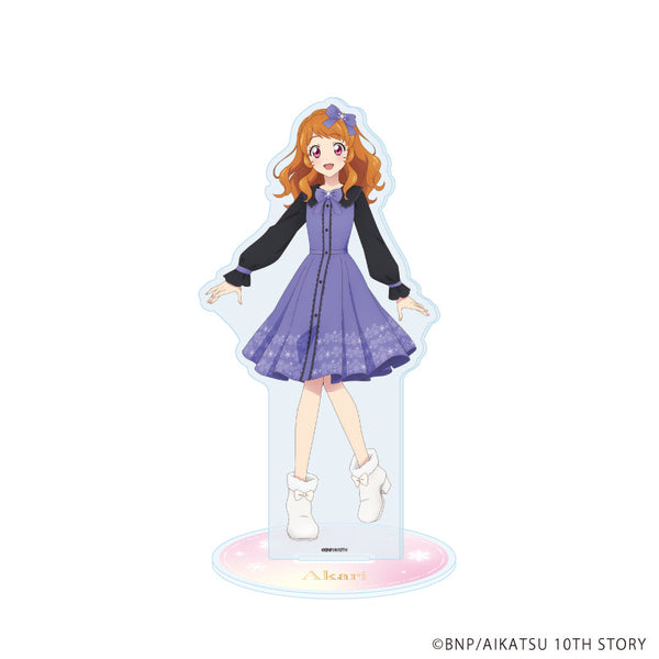 『アイカツ!』アクリルスタンド19/大空あかり 雪柄コーデver.(描き下ろしイラスト)