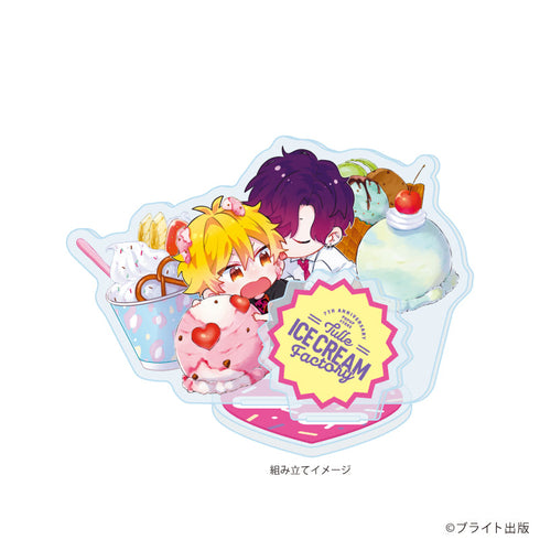 『Tulle Ice Cream Factory -7th Anniversary-』アクリルスタンドプレート14/榛名ハル先生(描き下ろしイラスト)