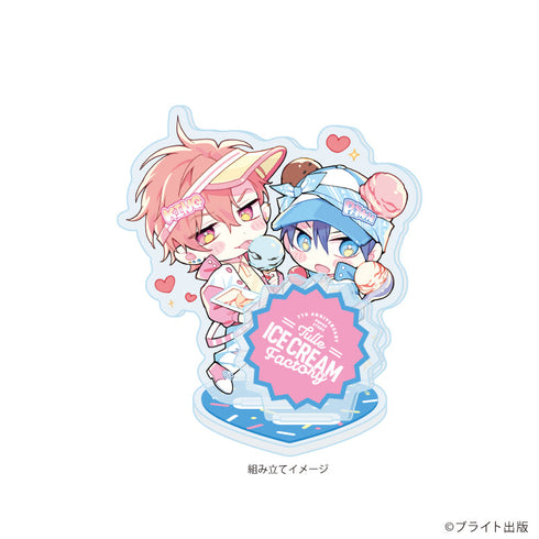 『Tulle Ice Cream Factory -7th Anniversary-』アクリルスタンドプレート16/三月未来先生(描き下ろしイラスト)