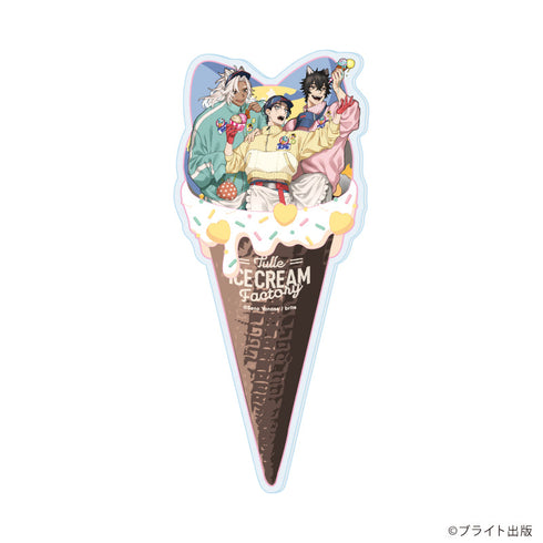 『Tulle Ice Cream Factory -7th Anniversary-』アクリルワッフルコーン07/柳瀬せの先生(描き下ろしイラスト)