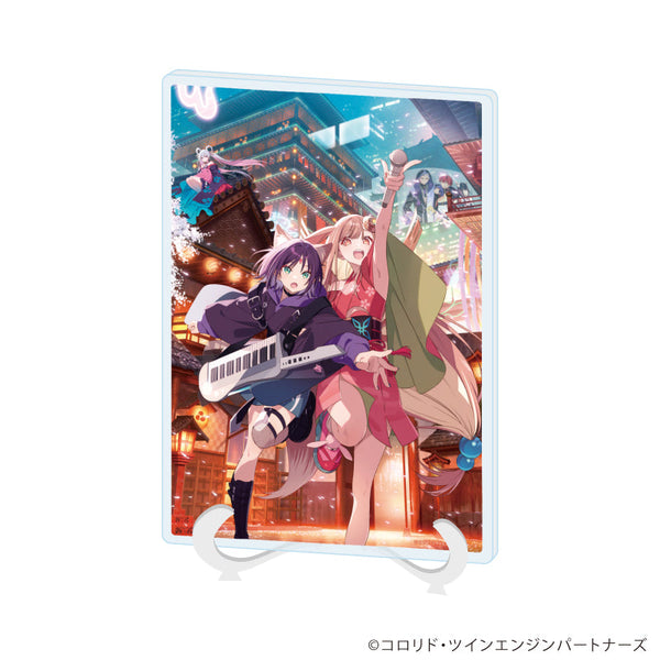 《超辉夜姬!》亚克力艺术板(A5尺寸)01/主视觉图(官方插画)