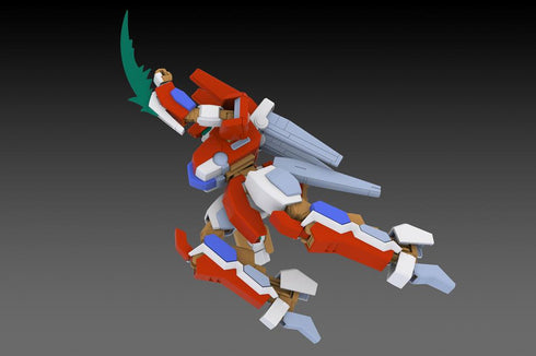 『ウルフファング空牙2001』1/35スケールプラスチックキット 1/35 TYPE02 天雷(TENRAI) 2P COLOR