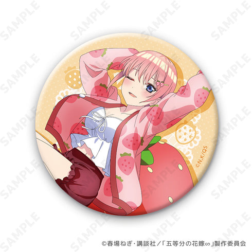 『五等分の花嫁∽』いちごルームウェア トレーディング缶バッジ【BOX】【202506再販】