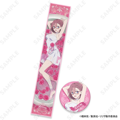 『2.5次元诱惑』附赠徽章的围巾毛巾 -Rosy- 1 Lirisa