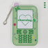 『推し活グッズ』アクリルカードホルダー(ガラケー) 6 グリーン