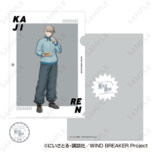『WIND BREAKER』クリアファイル&ステッカーセット 6 梶蓮
