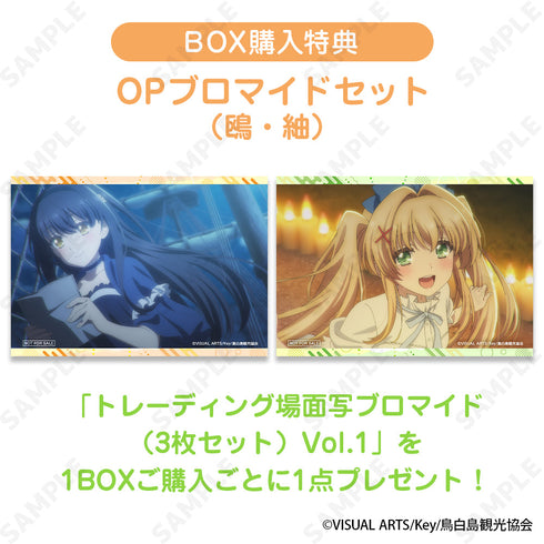 『Summer Pockets』トレーディング場面写ブロマイド(3枚セット)Vol.1【BOX】