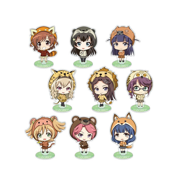 『少女☆歌劇 レヴュースタァライト -Re LIVE-』東武動物公園コラボ トレーディング ちびキャラ アクリルスタンド Ver.A(単位/BOX)【202601再販】