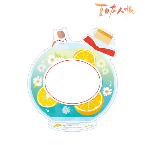 『夏目友人帳』ニャンコ先生 ハーバリウム風アクリルメモスタンド【202602再販】