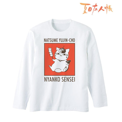 『夏目友人帳』描き下ろしイラスト ニャンコ先生 紅葉狩りver. ロングTシャツユニセックス【202602再販】