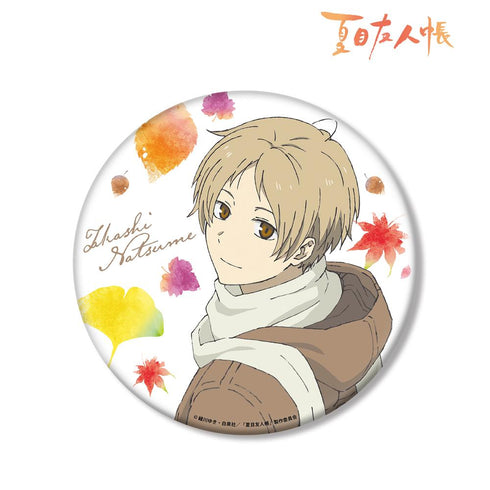 『夏目友人帳』描き下ろしイラスト 夏目貴志 紅葉狩りver. BIG缶バッジ【202602再販】