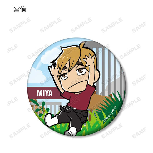 『ハイキュー!! TO THE TOP × 東武動物公園』ちびキャラ 飼育係ver. トレーディング缶バッジ(単位/BOX)【202506再販】