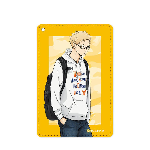 『ハイキュー!! TO THE TOP × 東武動物公園』描き下ろしイラスト 月島蛍 レジャーver. 1ポケットパスケース【202506再販】