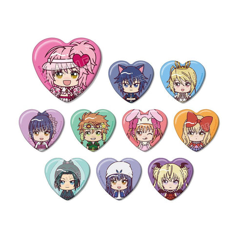 『しゅごキャラ!』トレーディング ちょこんと! ハート型缶バッジ(単位/BOX)【202601再販】