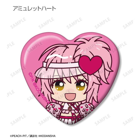 『しゅごキャラ!』トレーディング ちょこんと! ハート型缶バッジ(単位/BOX)【202601再販】