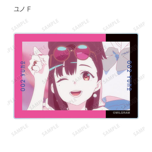 『MILGRAM -ミルグラム-』トレーディング MV アクリルカード ユノ『Tear Drop』(単位/BOX)【202601再販】