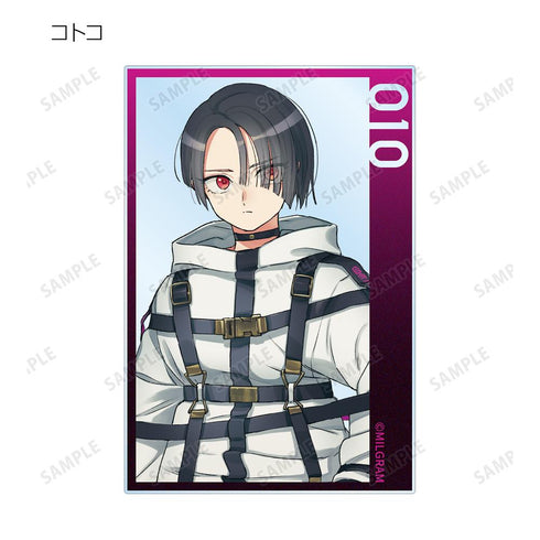 『MILGRAM -ミルグラム-』トレーディングアクリルカード vol.1(単位/BOX)【202601再販】