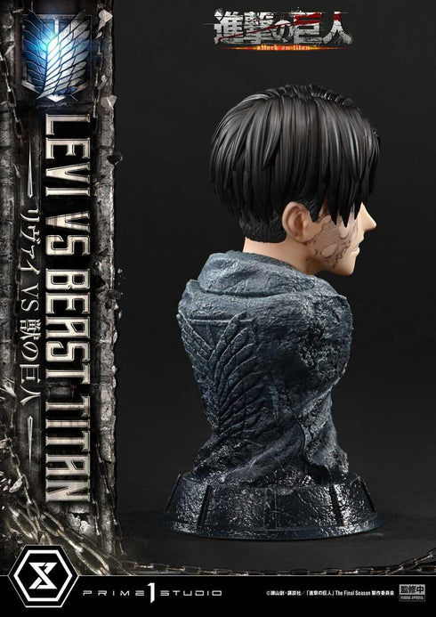 『進撃の巨人』アルティメットプレミアムマスターライン リヴァイ VS 獣の巨人