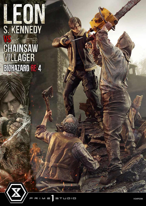 『バイオハザード RE:4』アルティメットプレミアムマスターライン レオン・S・ケネディ VS チェーンソー男