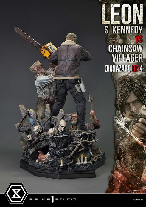 『バイオハザード RE:4』アルティメットプレミアムマスターライン レオン・S・ケネディ VS チェーンソー男