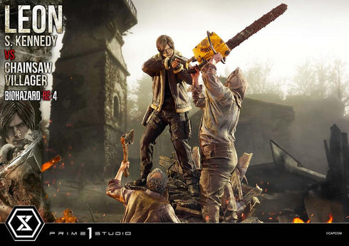 『バイオハザード RE:4』アルティメットプレミアムマスターライン レオン・S・ケネディ VS チェーンソー男