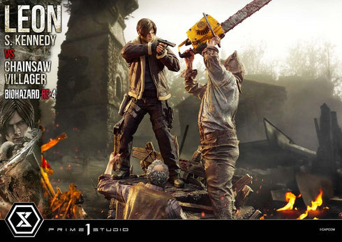 『バイオハザード RE:4』アルティメットプレミアムマスターライン レオン・S・ケネディ VS チェーンソー男