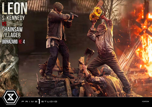 『バイオハザード RE:4』アルティメットプレミアムマスターライン レオン・S・ケネディ VS チェーンソー男