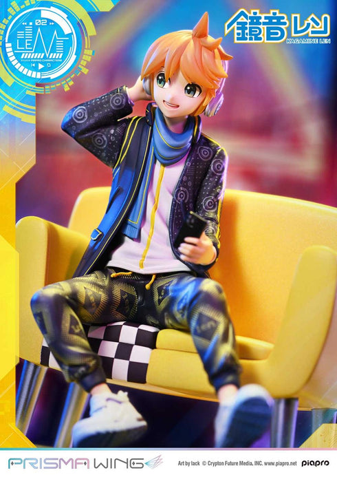 『ピアプロキャラクターズ 鏡音レン』PRISMA WING Art by lack 1/7スケール 完成品フィギュア