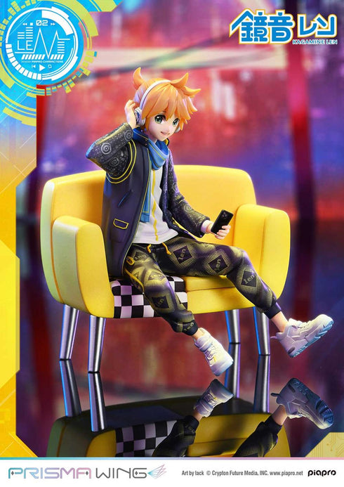 『ピアプロキャラクターズ 鏡音レン』PRISMA WING Art by lack 1/7スケール 完成品フィギュア