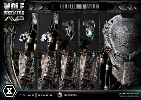 『エイリアンズVS.プレデター』リアルエリートマスターライン ウルフプレデター