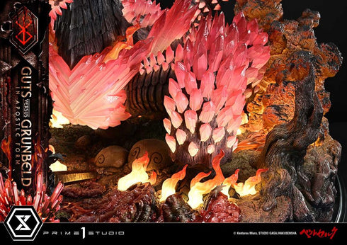 『ベルセルク』アルティメットジオラママスターライン ガッツ VS グルンベルド(使徒形態)